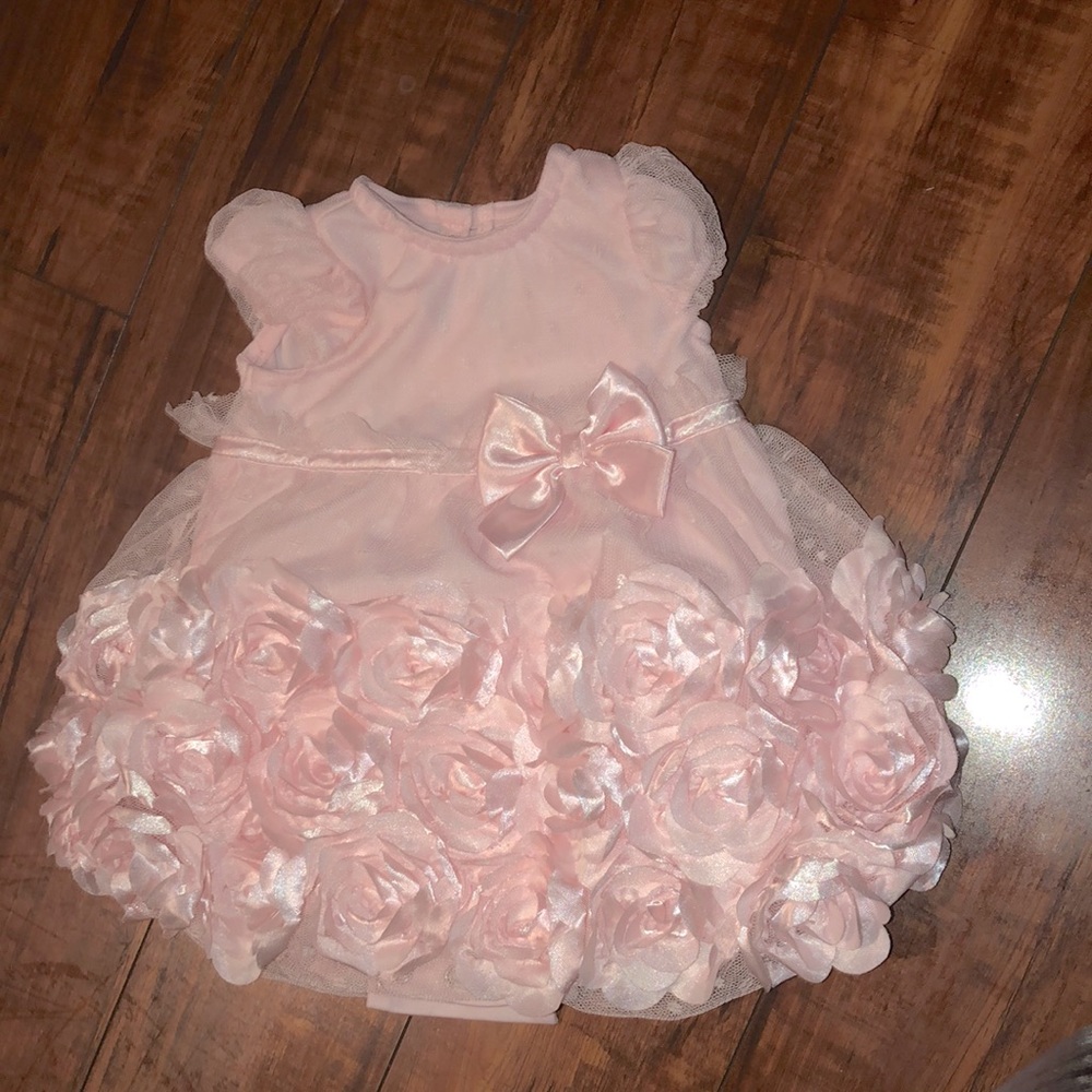 Pink dress used only 2 times